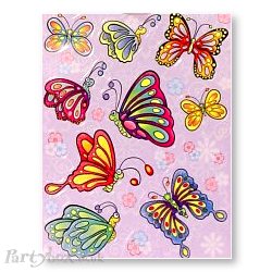 Stickers - Fluttering butterflies