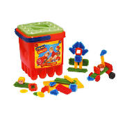 Unbranded Sticklebricks 75 Piece Bucket