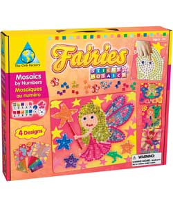 Unbranded Sticky Mosaics Fairies and Jewels Assortment