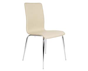 Unbranded Stiletto cream leather