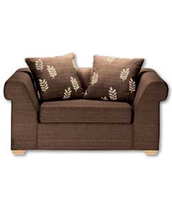 Suitable for general use. 100% cotton covers. Fibre filled back cushions. Removable and reversible