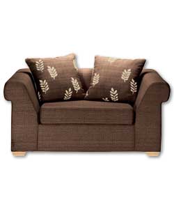 Stockgrove Cuddler Chair - Chocolate