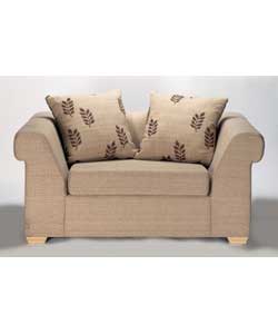 Suitable for general use. 100% cotton covers. Fibre filled back cushions. Removable and reversible