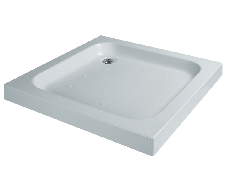 Stone Resin Square Tray (Acrylic Capped)