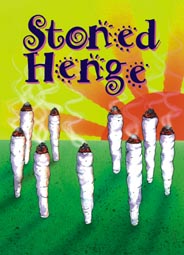 Stoned Henge Keyring