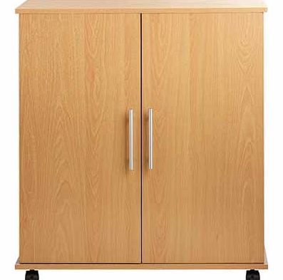 Unbranded Storage Cupboard - Beech Effect