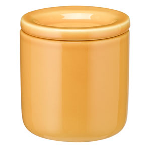 50s retro ceramic storage jar, with a rubber seal on the lid to keep contents fresh