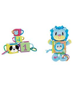 Story Time Activity Blocks and Story Lion Bundle