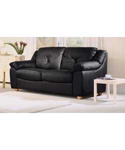 Stowe Large Black Sofa