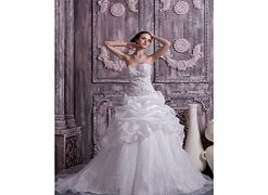 Unbranded Strapless Luxurious Noble Wedding Dresses