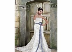 Unbranded Strapless Noble Terse Wedding Dresses (Lace