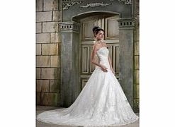 Unbranded Strapless Romantic Wedding Dresses (Tulle