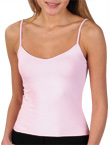 Soft stretch top with a V-shape front neckline. Wi