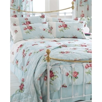 Unbranded Stratford Duck Egg Quilt Cover Set Double