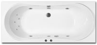 Stratos 1800 x 800mm 11 Jet Whirlpool Bath
