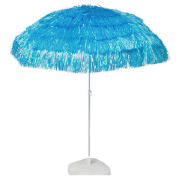 Unbranded Straw Umbrella, Blue