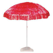 Unbranded Straw Umbrella, Pink