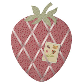 Unbranded Strawberry Pinless Notice Board