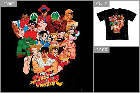 Unbranded Street Fighter (Character: Vivid) T-shirt