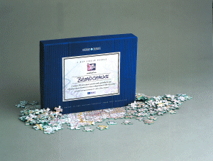 Unbranded Street Level Map Jigsaw Puzzle