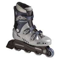 Unbranded Streetwolf Inline Skates Blue Junior Size 3