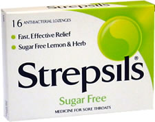Strepsils Sugar-Free Lozenges 16x