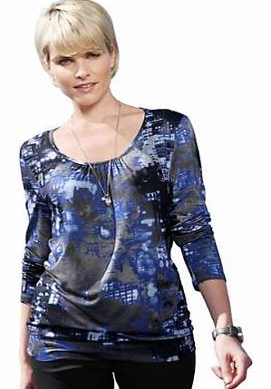Unbranded Stretch Print Top