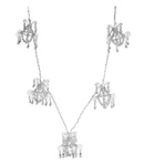Unbranded STRING 10 LIGHT CHANDELIER