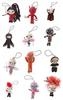 Cute and creepy charming collectables! Each lucky doll is hand woven from a single piece of string a