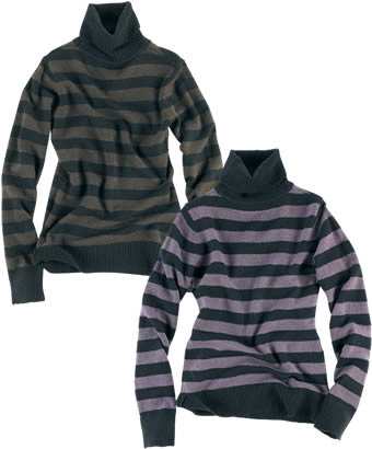 Unbranded Stripe Polo Sweater