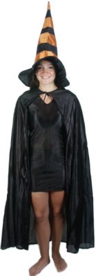 Stripe Witch Minidress (Orange) UK Size 10