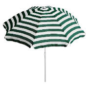 Unbranded Striped Parasol, green