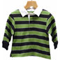 * Long sleeved Rugby Shirt * With bold striped des