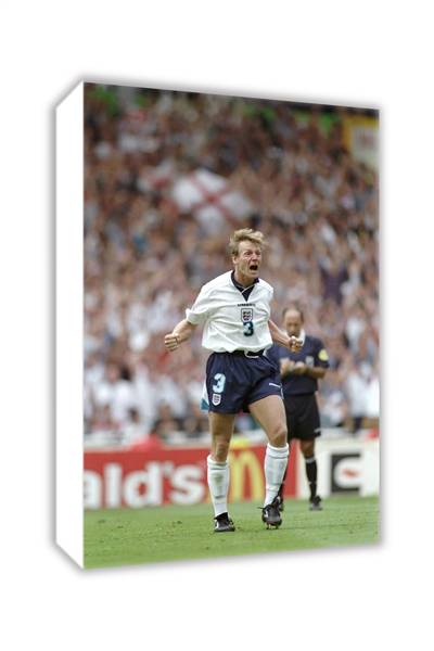 Unbranded Stuart Pearce Euro 1996 Spain penalty celebration and#8211; Canvas collection