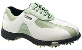 Stuburt Combi Lady Golf Shoe White/Green