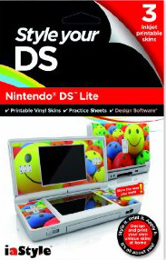 Design and print your own unique skins at home. Personalise the inside and outside of your Nintendo DS Lite. Use your own pics and photos or create your own unique design with the software. These skins are made using a d... (Barcode EAN=5031366009289