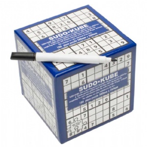 Unbranded Sudo-Kube - 100 Piece Sudoku Jigsaw and Pen