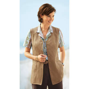 Unbranded Suedette Waistcoat