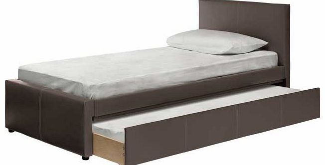 Unbranded Suki Single Storage Bed Frame with Trundle Bed -