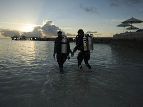 Unbranded Sulawesi diving resort, Indonesia