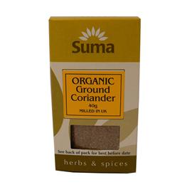 Unbranded Suma Organic Coriander Ground - 40g