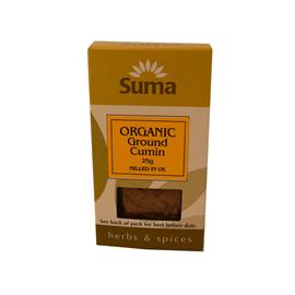Unbranded Suma Organic Cumin Ground - 25g