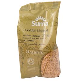 Unbranded Suma Organic Linseed - Golden - 250g
