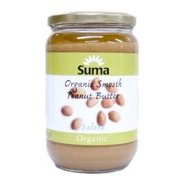 Unbranded Suma Organic Peanut Butter - Smooth - 340g