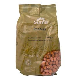 Unbranded Suma Organic Peanuts - 500g