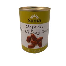 Unbranded Suma Organic Red Kidney Beans - (can) 400g