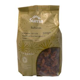 Unbranded Suma Organic Sultanas - 500g