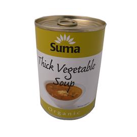 Unbranded Suma Organic Thick Vegetable Soup - 400g
