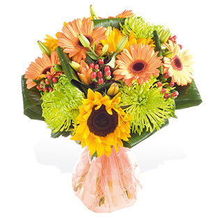 Add a ray of sunlight to someones day with this modern and creative fresh bright and vibrant handtie