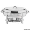 Unbranded Sunnex 5.5Ltr Oval Chafing Dish Set 51cm